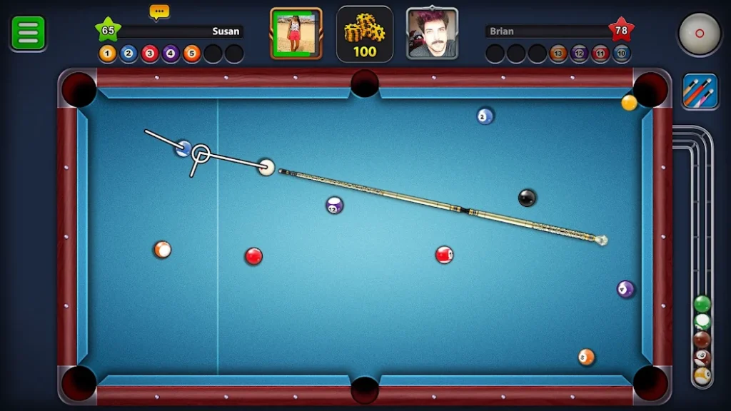 8 Ball Pool blue