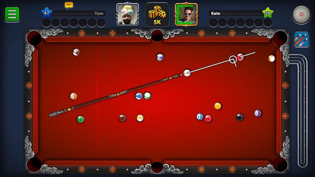 8 Ball Pool red