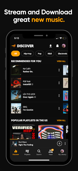 Audiomack Screenshot 1
