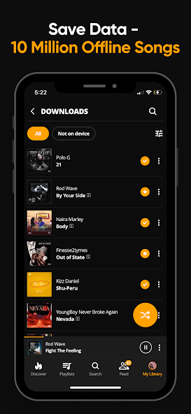 Audiomack Screenshot 2