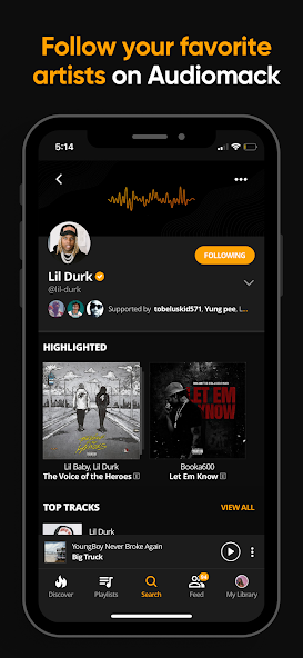 Audiomack Screenshot 5