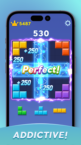 Block Blast addictive