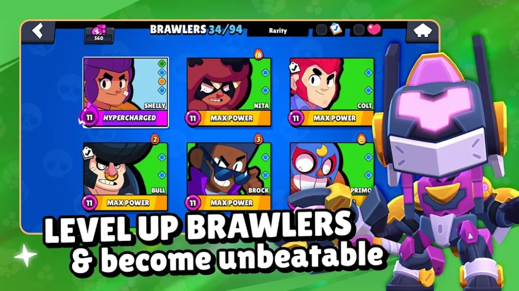 Brawl Stars level up