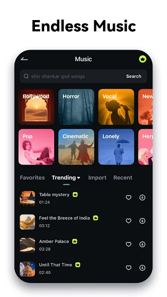 Filmora Endless Music