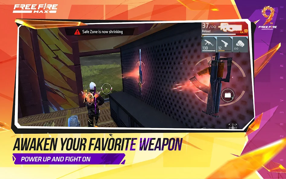 Free Fire Max wepon