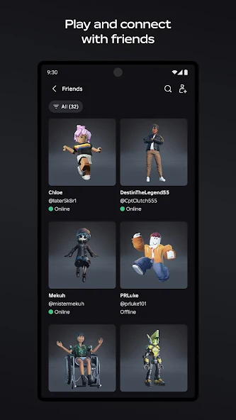 Friends in Roblox