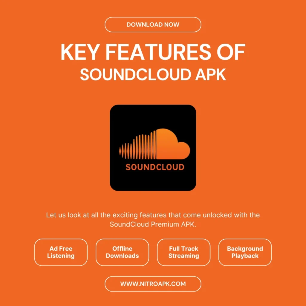 Key Features of SoundCloud APK