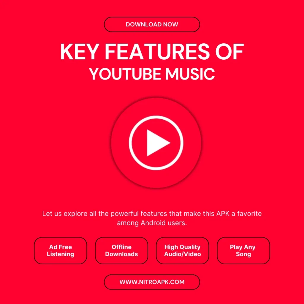 Key Features of YouTube Music