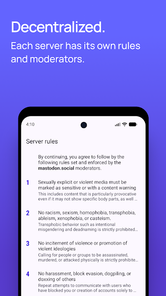 Mastodon decentralized