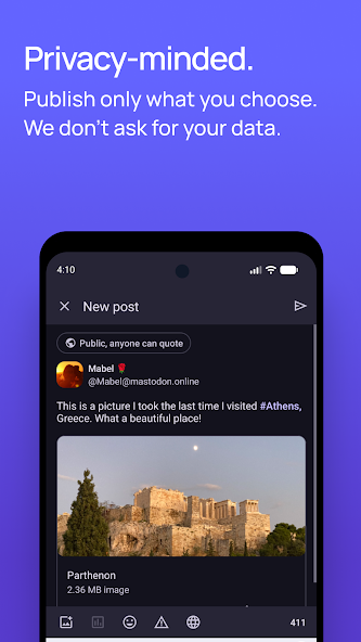 Mastodon privacy