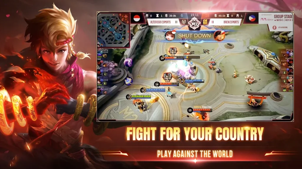 Mobile Legends fight