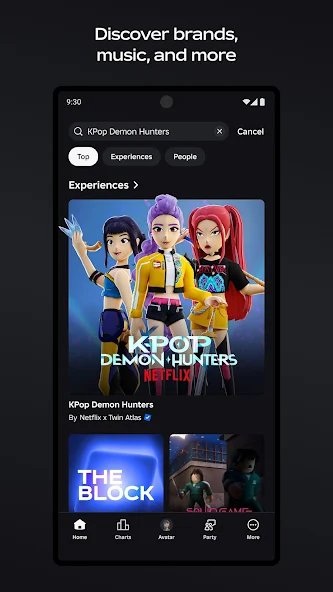 Roblox discover brands