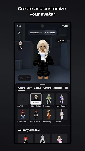 Roblox your avatar