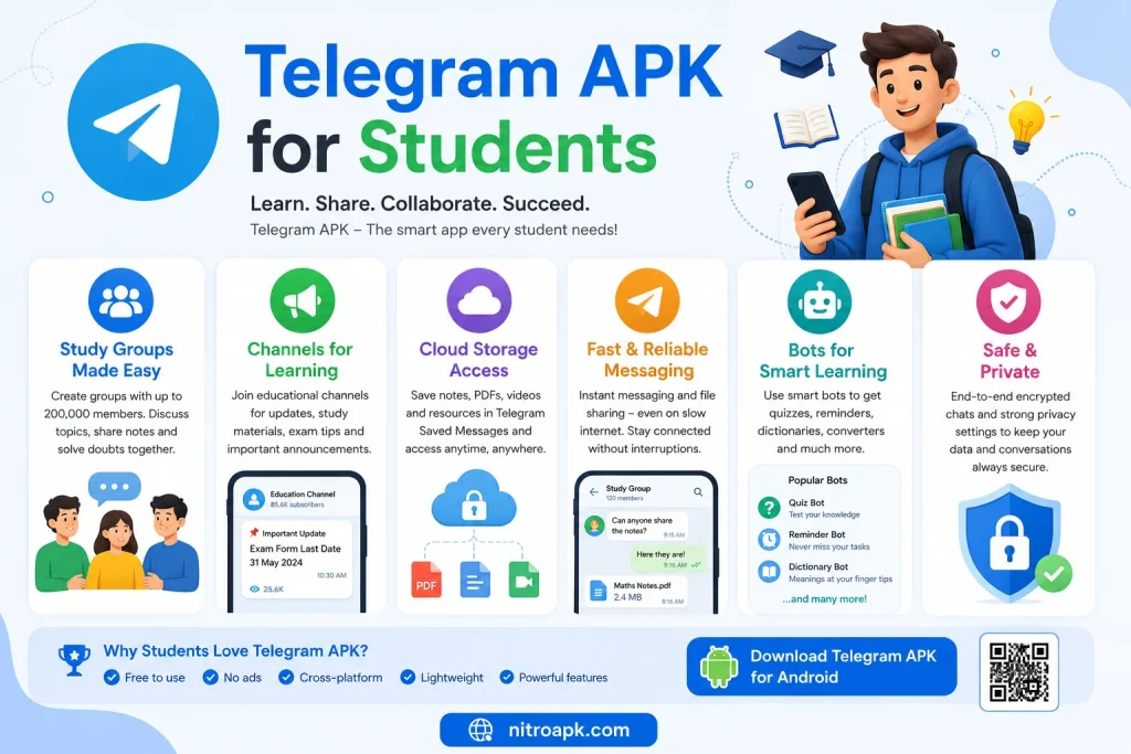 Telegram APK for Students