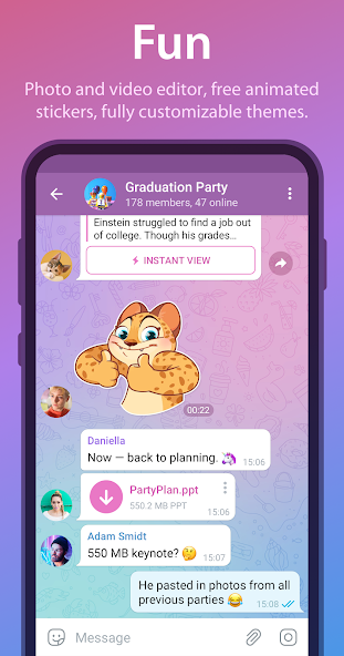 Telegram fun