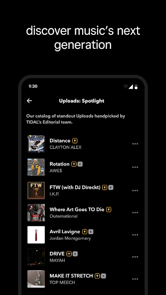 Tidal APK Screenshot 5